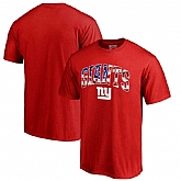 New York Giants Pro Line by Fanatics Branded Banner Wave T-Shirt Red,baseball caps,new era cap wholesale,wholesale hats